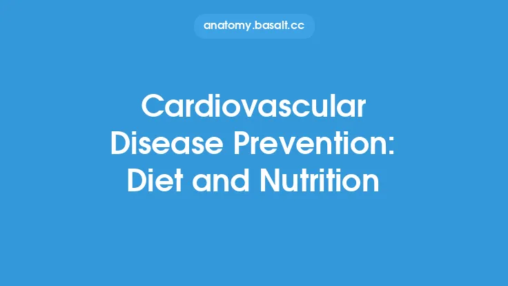 Cardiovascular Disease Prevention: Diet and Nutrition Thumbnail