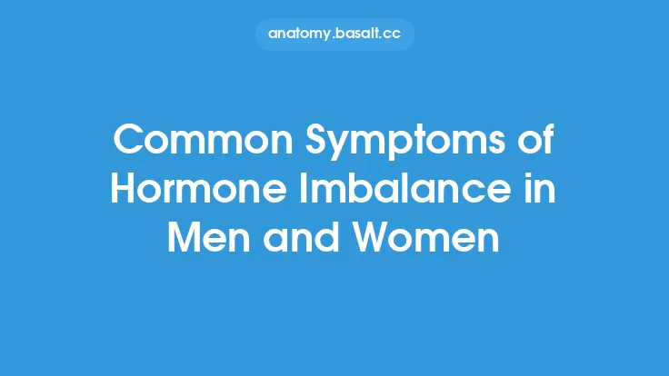 Common Symptoms of Hormone Imbalance in Men and Women Thumbnail