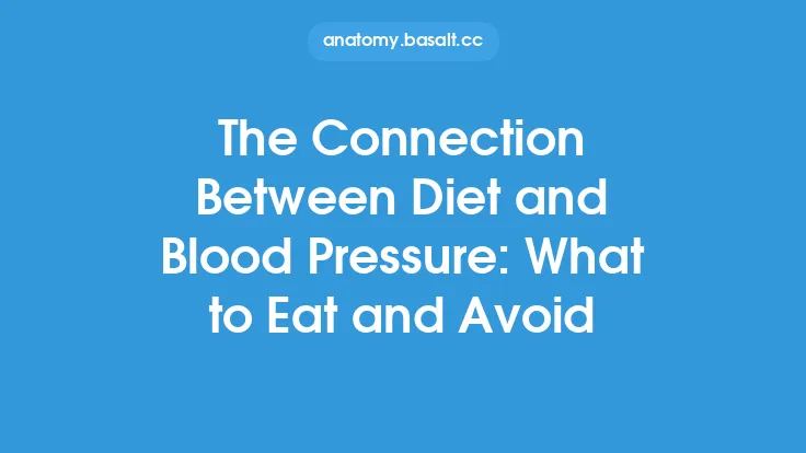 The Connection Between Diet and Blood Pressure: What to Eat and Avoid Thumbnail