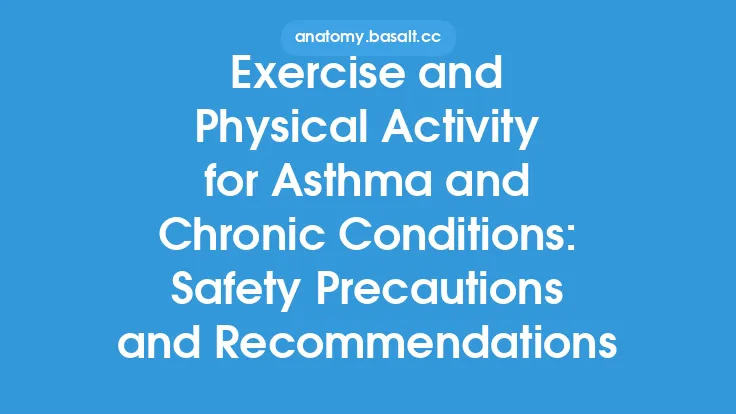 Exercise and Physical Activity for Asthma and Chronic Conditions: Safety Precautions and Recommendations Thumbnail