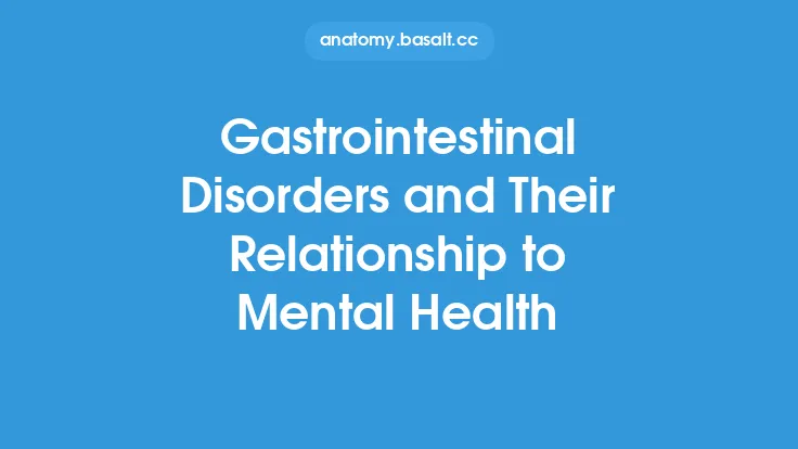 Gastrointestinal Disorders and Their Relationship to Mental Health Thumbnail
