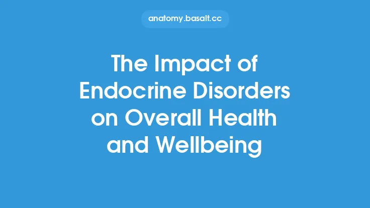 The Impact of Endocrine Disorders on Overall Health and Wellbeing Thumbnail