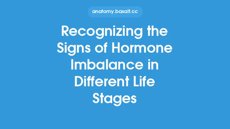 Recognizing the Signs of Hormone Imbalance in Different Life Stages Thumbnail