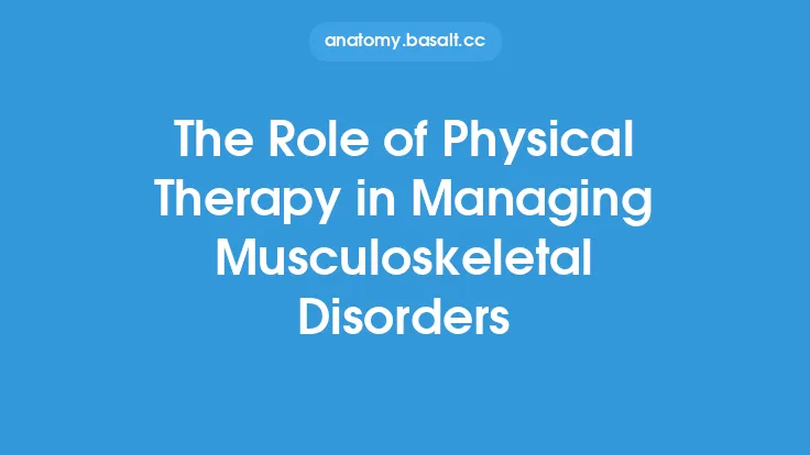 The Role of Physical Therapy in Managing Musculoskeletal Disorders Thumbnail