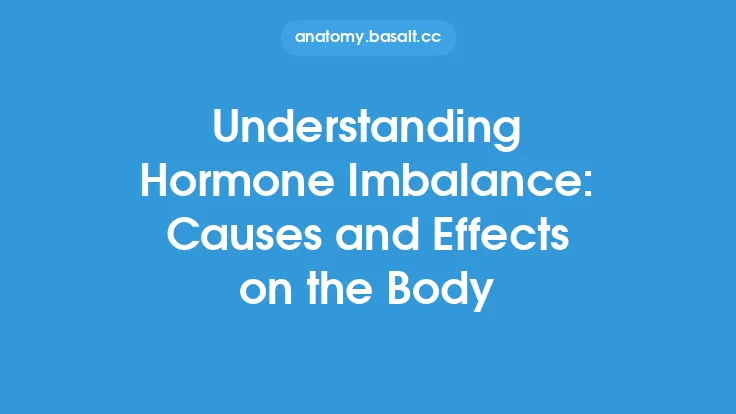 Understanding Hormone Imbalance: Causes and Effects on the Body Thumbnail