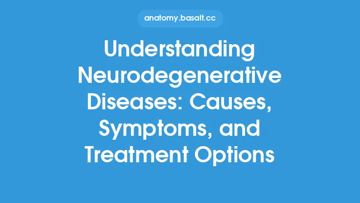 Understanding Neurodegenerative Diseases: Causes, Symptoms, and Treatment Options Thumbnail